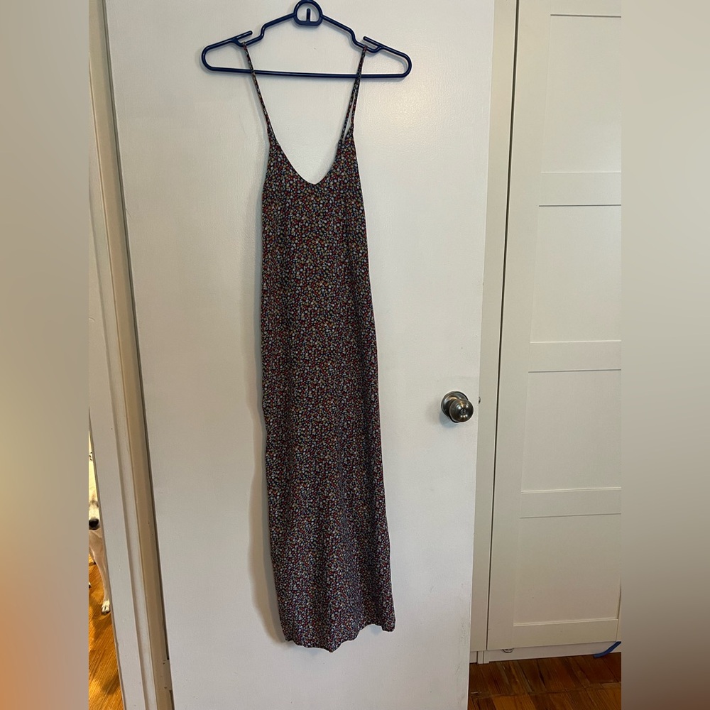Old Navy Multicolor Spaghetti Strap Maxi Dress